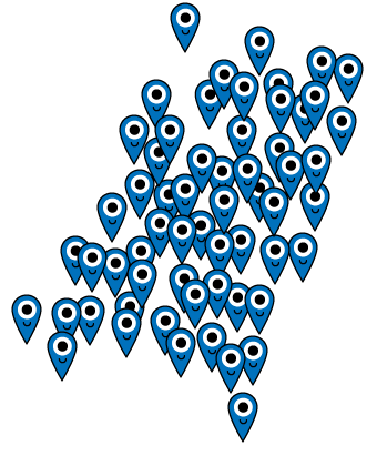 aantal locaties