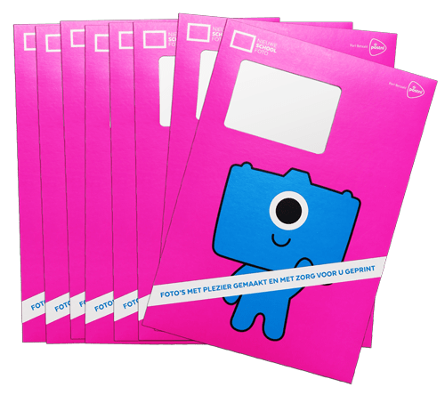 roze enveloppen